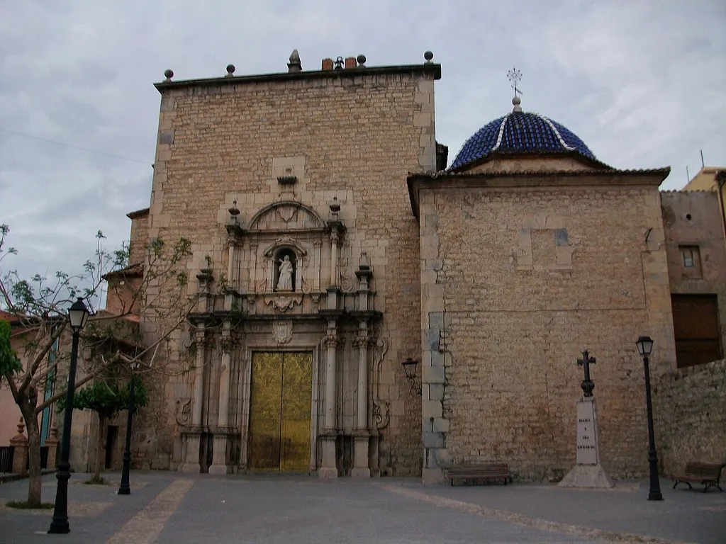 Església de Santa Àgueda de Xèrica (l'Alt Palància, País Valencià).