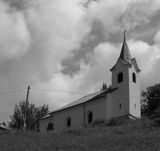 Church of Troegern (Korte) in the Troegern canyon in the community Eisenkappel-Vellach, district Völkermarkt, Carinthia, Austria, European Union.