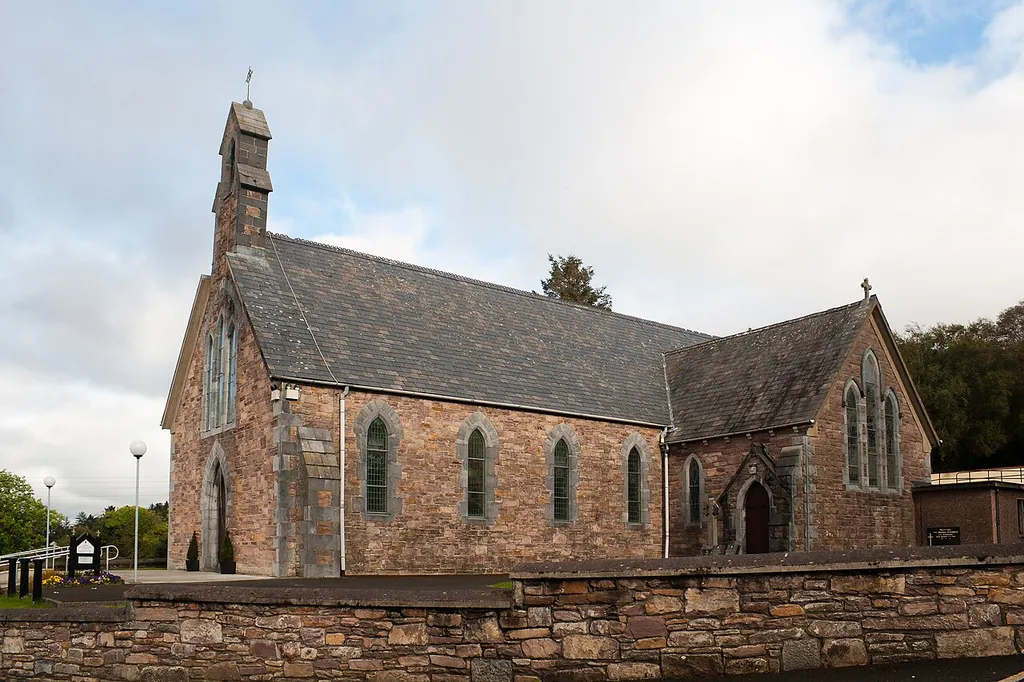 West view of St. James' Church in Glenbeigh.