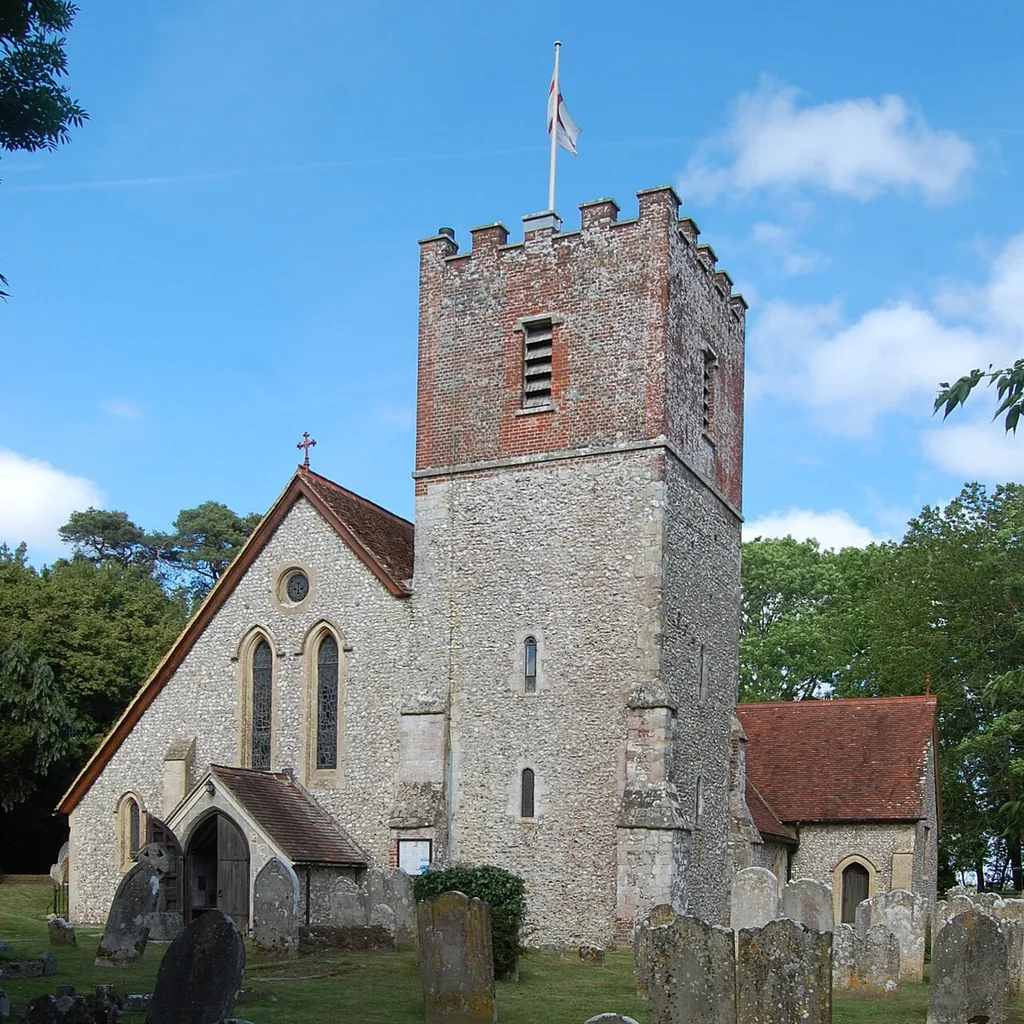 All Saints Church, Catherington Lane, Catherington, East Hampshire District, Hampshire, England. The Anglican parish church of Catherington.