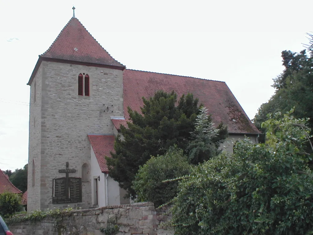 Bergkirche in heinsheim, erstmals erwähnt im Jahr 965.