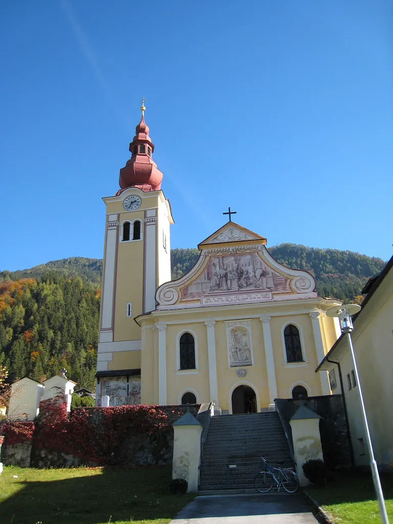 Pfarrkirche in Kleblach-Lind This media shows the protected monument with ObjektID 62415 in Austria. (Commons, de, Wikidata)