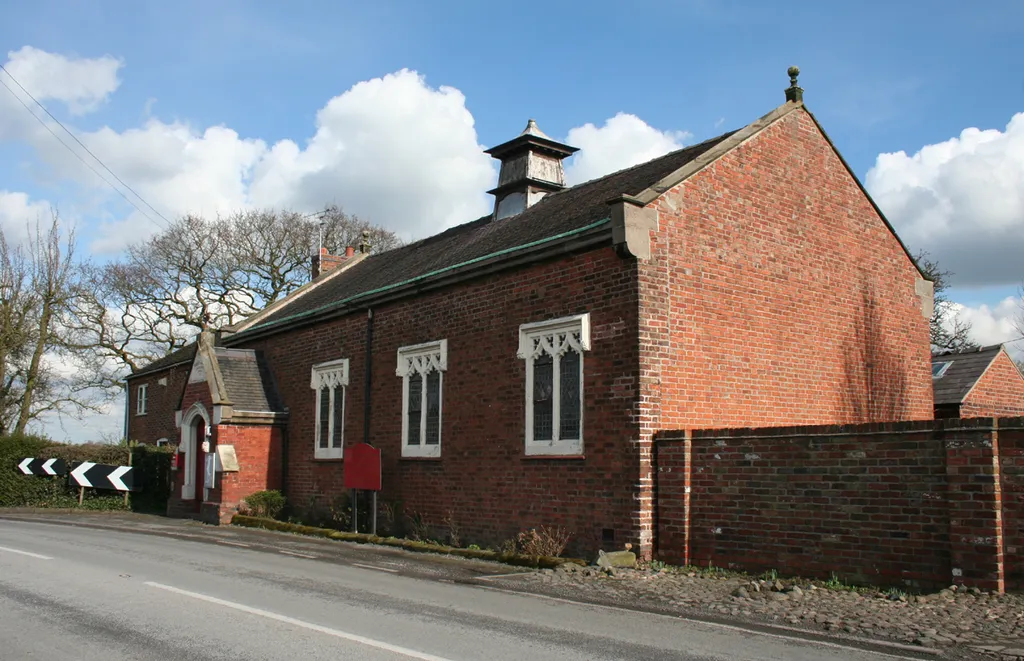 United Reformed Church, Minshull Vernon, Cheshire, seen from the southwest