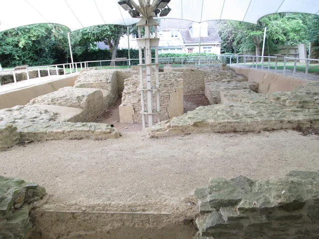 Remains of Bishop's Palace - off Church Green