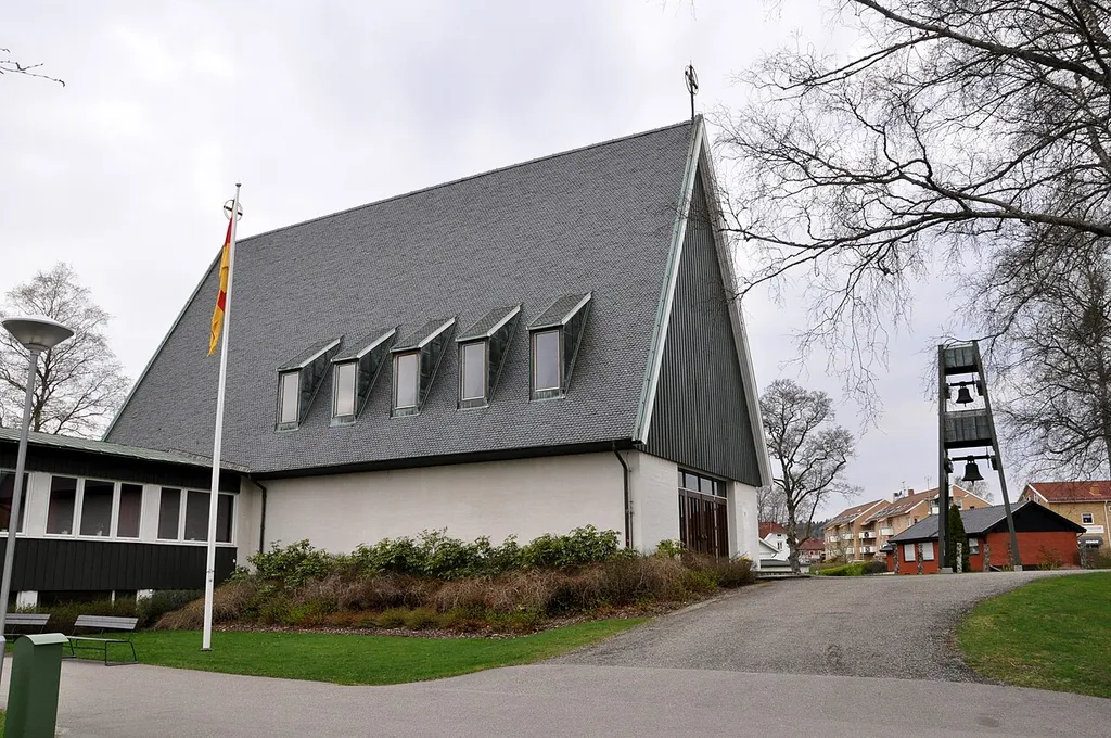 Sandareds kyrka, Skara stift Invigd 1960.