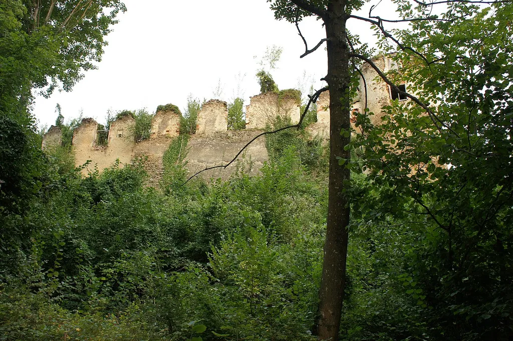 Castle ruin Bärnegg, Elsenau, Schäffern, Austria