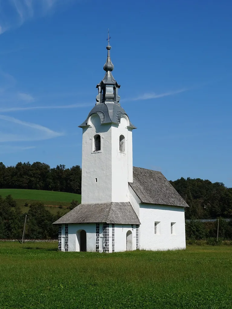 St Martin's church, Zgornja Draga, municipality of Ivančna Gorica, Slovenia