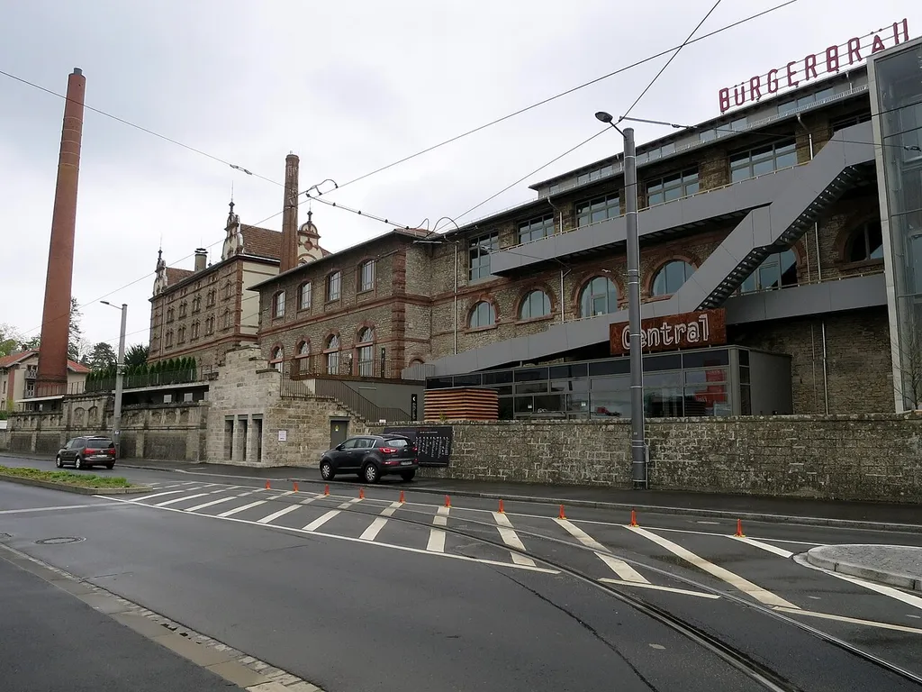 Bürgerbräu Areal, denkmalgeschützter Denkmalkomplex, jetzt Kultur- und Kreativzentrum