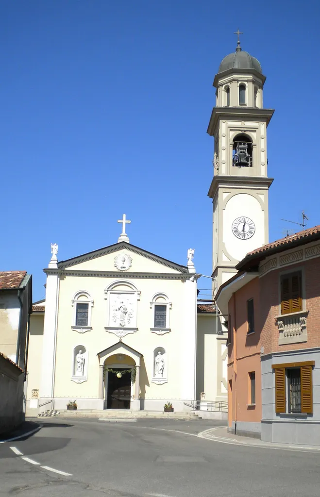 The church of Villavesco, Italy