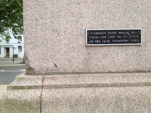 Royal Leamington Spa WWII Bombing Memorial Plaque