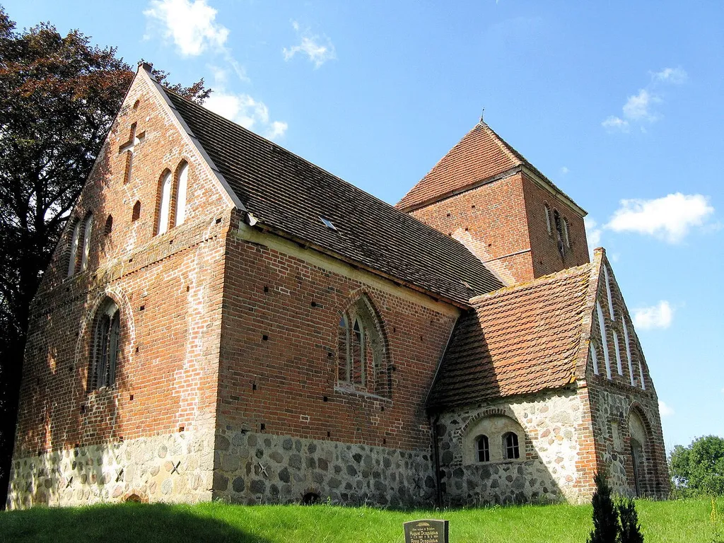 Church in Karcheez, disctrict Rostock, Mecklenburg-Vorpommern, Germany