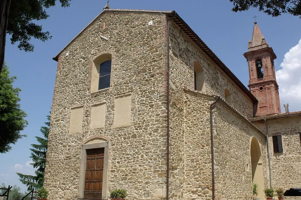 Church of Santa Maria Assunta in Paciano, Province of Perugia, Umbria, Italy