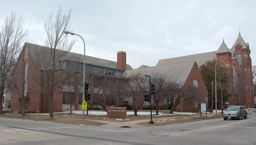 Intersection of Church and State, First Presbytarian Church, Champaign, IL