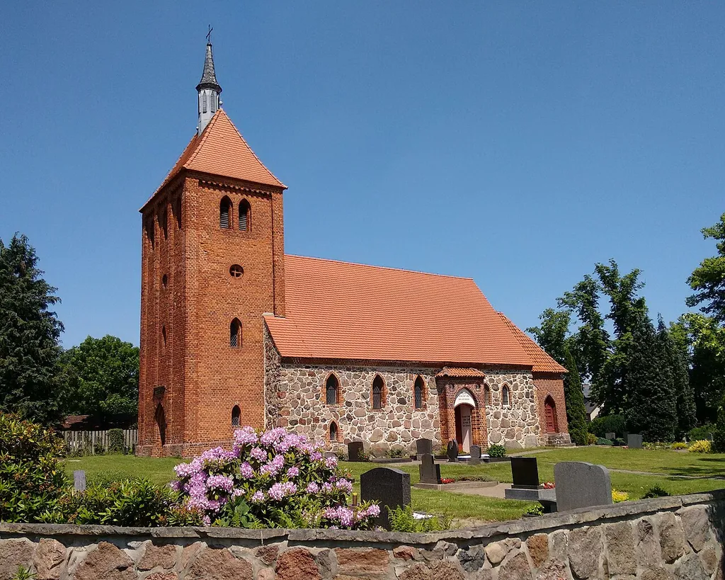 Church in Diesdorf-Mehmke in Saxony-Anhalt, Germany