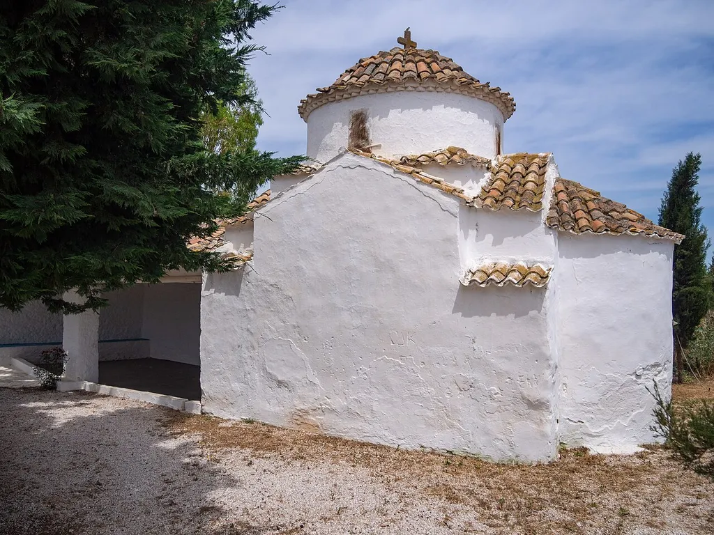 Church of Agioi Asomatoi, Koropi, Attica.