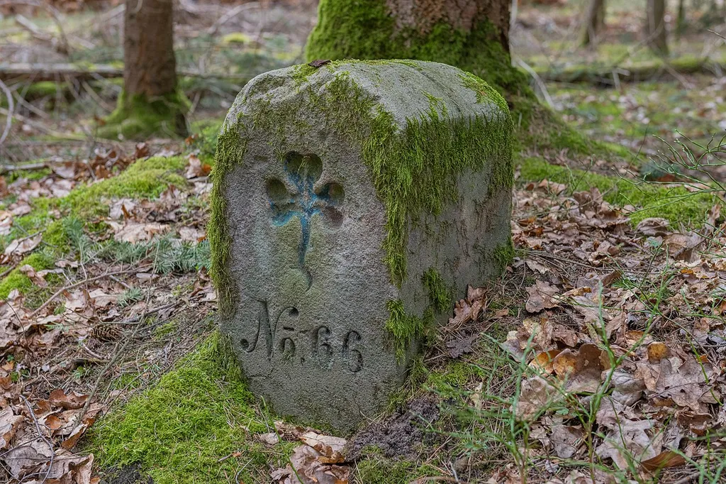 Grenzstein Untere Gemeinde in Fürth