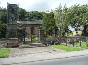 Gates and gate piers to churchyard of Church of St James