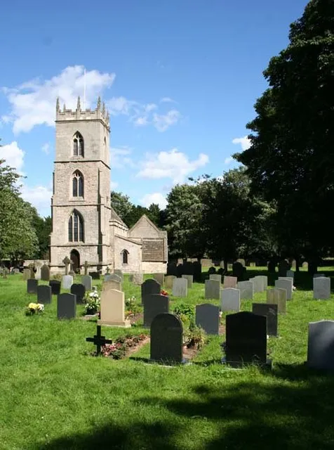 St. Katherine's Church, Loversall Medieval church set in fields behind the village - sadly locked when I passed by.