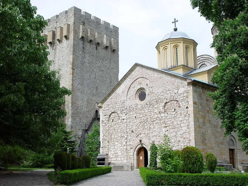 Mansija monastery, near Despotovac, Serbia/Monastère orthodoxe serbe de Manasija, près de Despotovac, Serbie