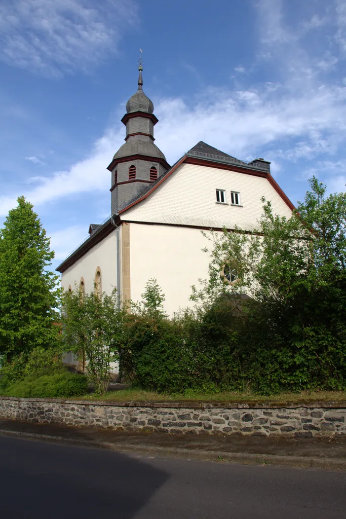 Protestant church in Brauerschwend Schwalmtal, Hesse, Germany