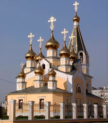 Orthodox cathedral of the Transfiguration of Jesus Christ in Yakutsk