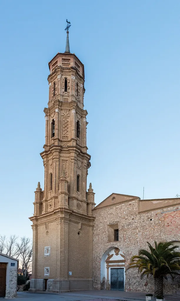 Church of St. Mary Magdalene, Lécera, Saragossa, Spain