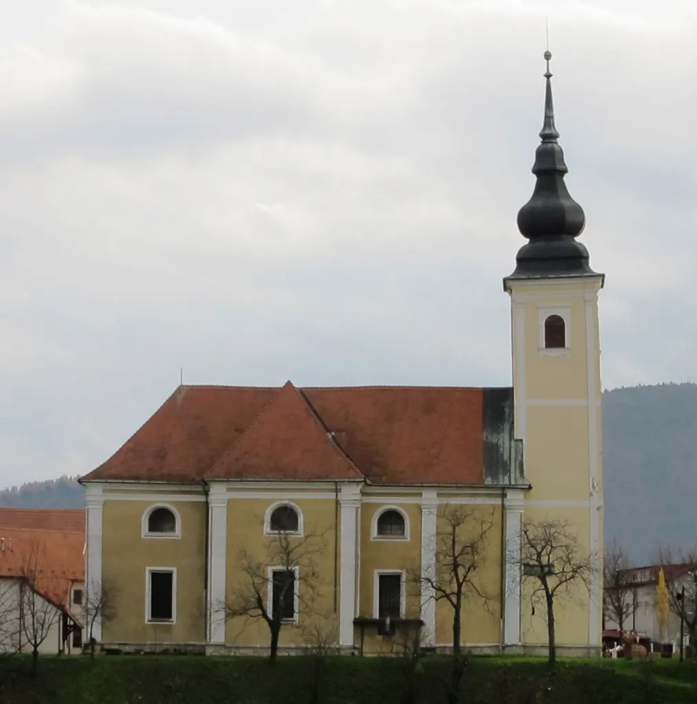 Saint Joseph's Church in the suburb of Studenci, Maribor, Slovenia.