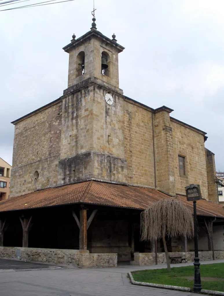 Iglesia de San Andrés, en Ormaiztegi (Gipúzkoa)
