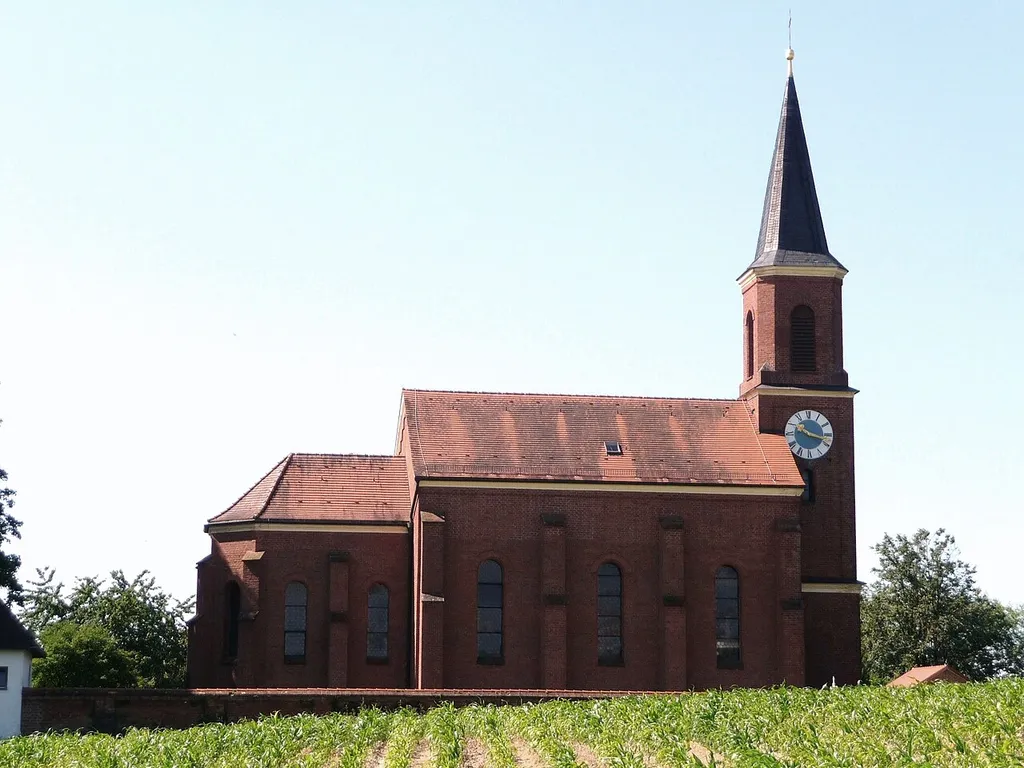 Die Pfarrkirche Maria, Hilfe der Christen in Wald bei Winhöring, Gemeinde Pleiskirchen
