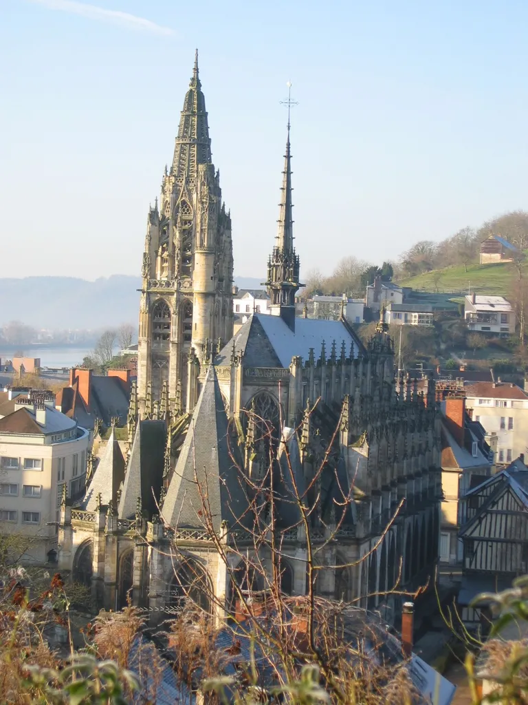 Notre-Dame church in Caudebec-en-Caux