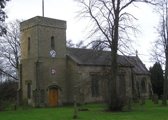 St Cuthbert's parish church, High Etherley, County Durham, seen from the south