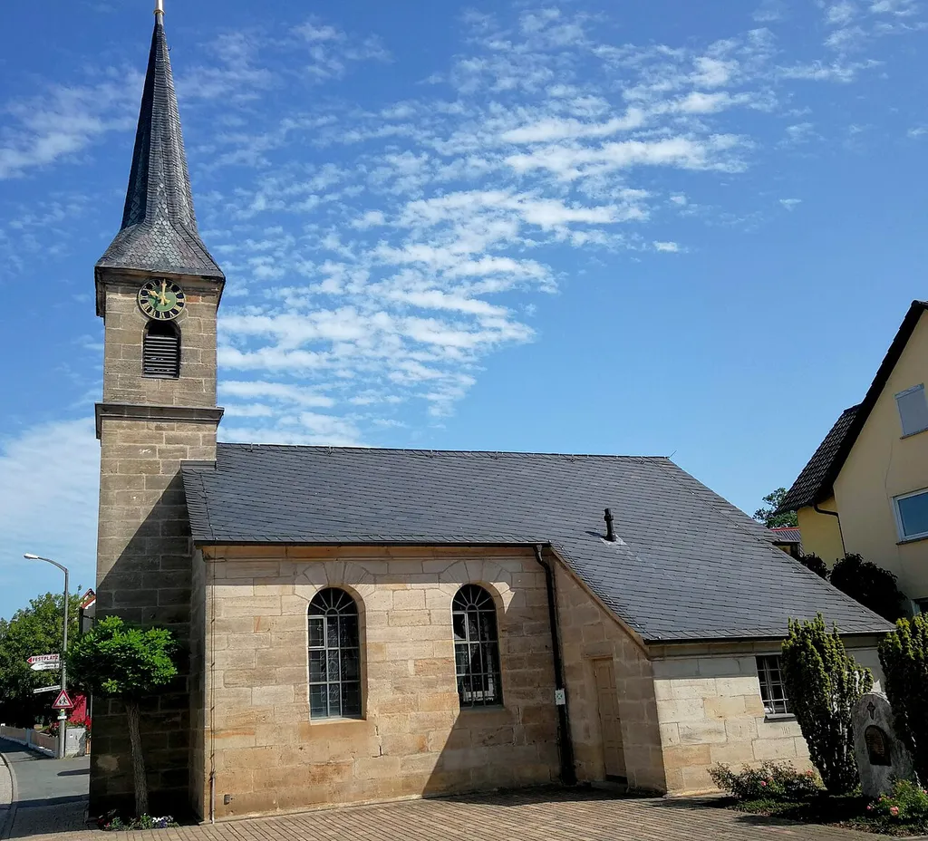 Kath. Filialkirche Heilige Familie in Pinzberg-Dobenreuth, Oberfranken, Bayern, Deutschland