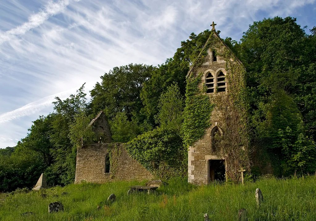 CHAPEL HILL, St. Mary (1863-1868) Monmouthshire Parish of TINTERN PARVA, Llandaff diocese ICBS 06254 Grant Reason: Enlargement Outcome: Approved Professionals PRICHARD, John: b. 1817 - d. 1886 of London and Llandaff (Architect) Notes: For new vestry, rebuilding of much of south wall, reseating and repairs Minutes: Volume 18 pages 105,242, Volume 19 page 169