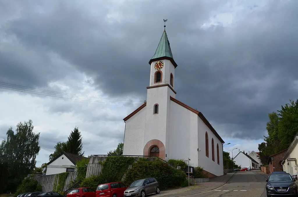 Evangelische Kirche in Lemberg:dreiachsiger Saalbau, 1843–45