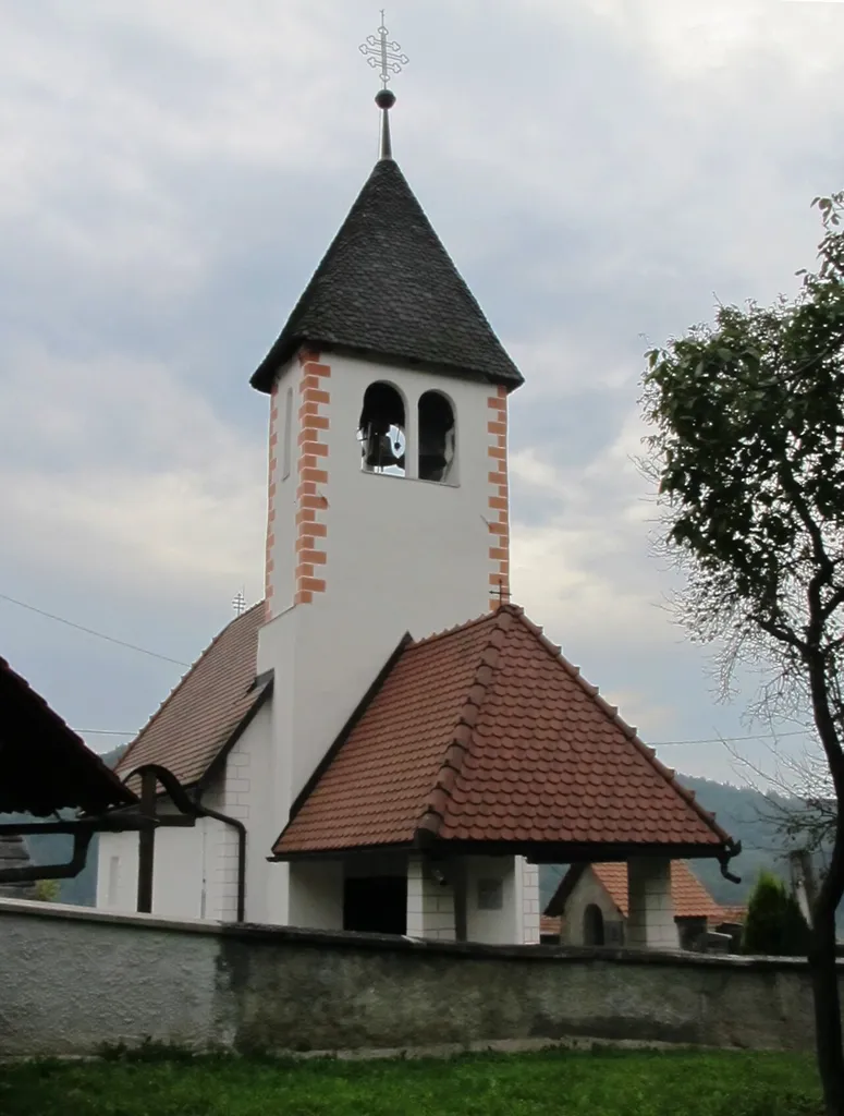 Saint Paul's Church in the settlement of Šentpavel in the City Municipality of Ljubljana, Slovenia