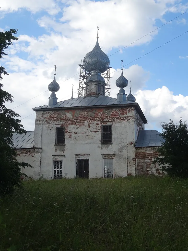 Успенская церковь с живописью: Порздни, Лухский район, Ивановская область