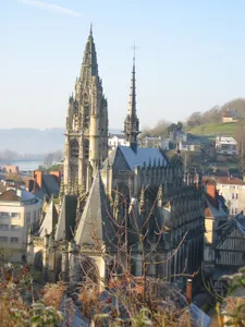 Notre-Dame church in Caudebec-en-Caux