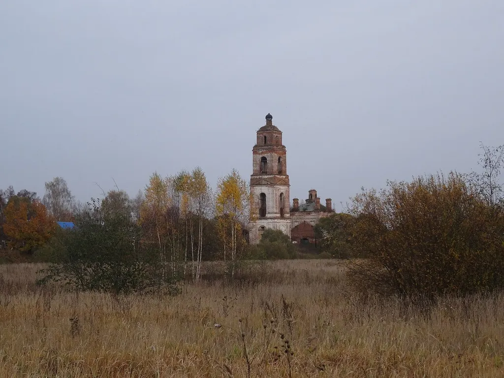 Благовещенская церковь: Хрипелёво, Родниковский район, Ивановская область