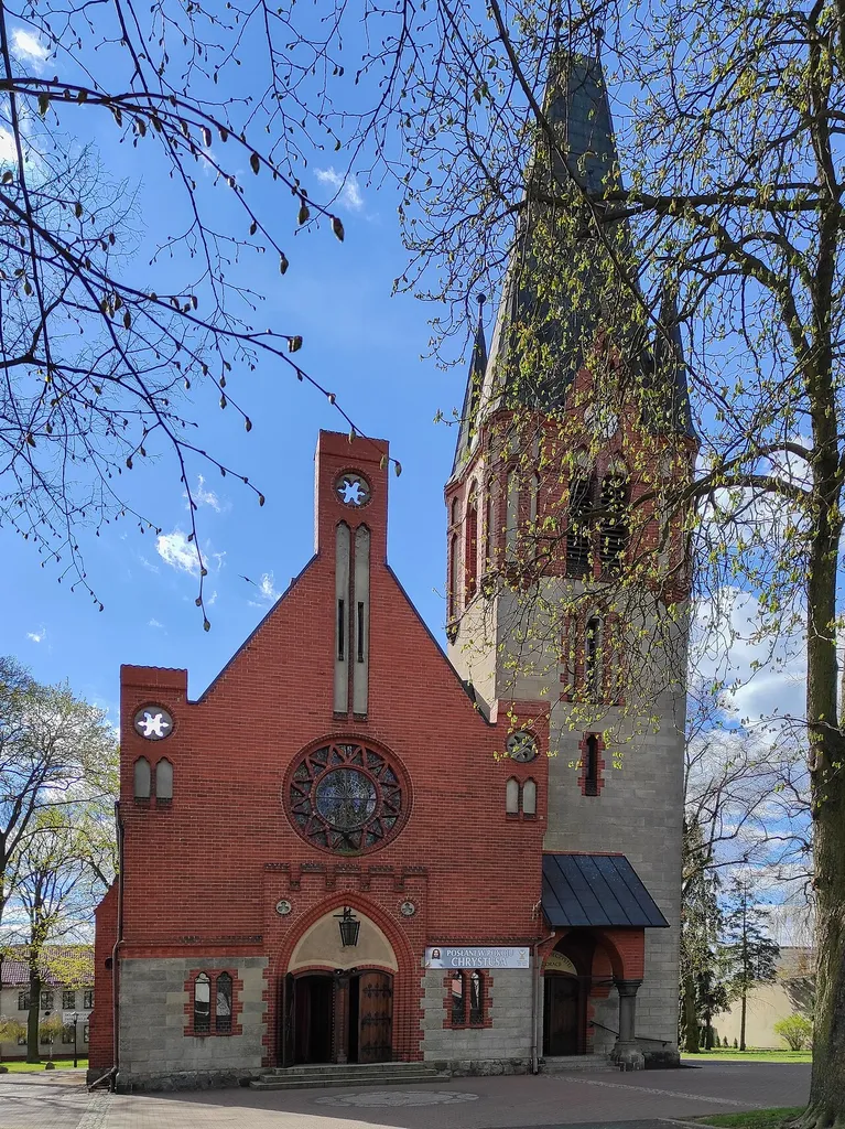 Saint Joseph church in Opalenica, Greater Poland Voivodeship, Poland.