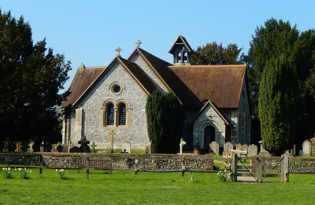 Church Of St John The Baptist in Itchen Abbas, Hampshire