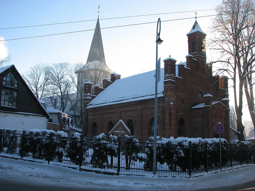 Католическая церковь в городе Тукумс