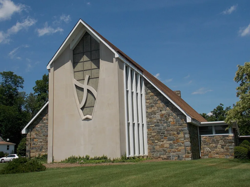 Glenmont United Methodist Church on Georgia Avenue in Glenmont, Maryland.