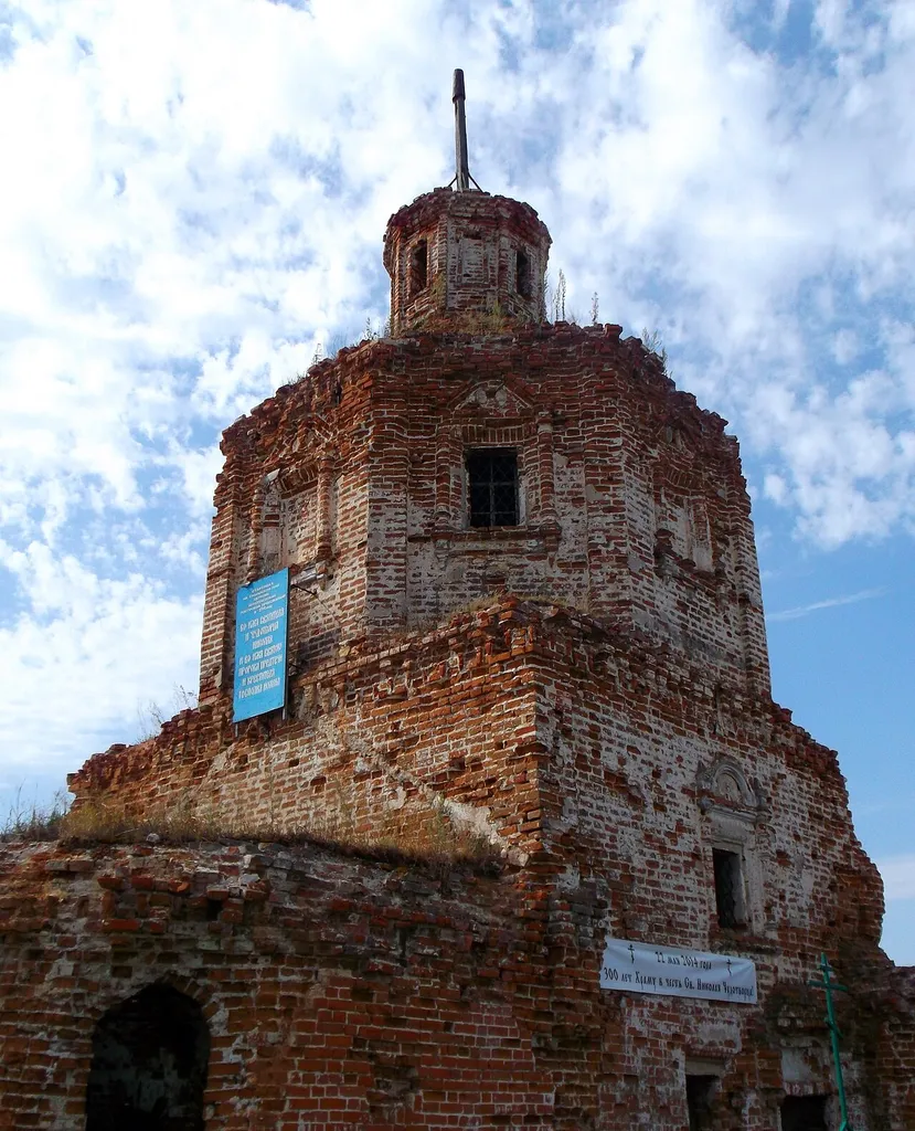 Руины храма Николая Чудотворца, Осиновка, Самарская область, Россия