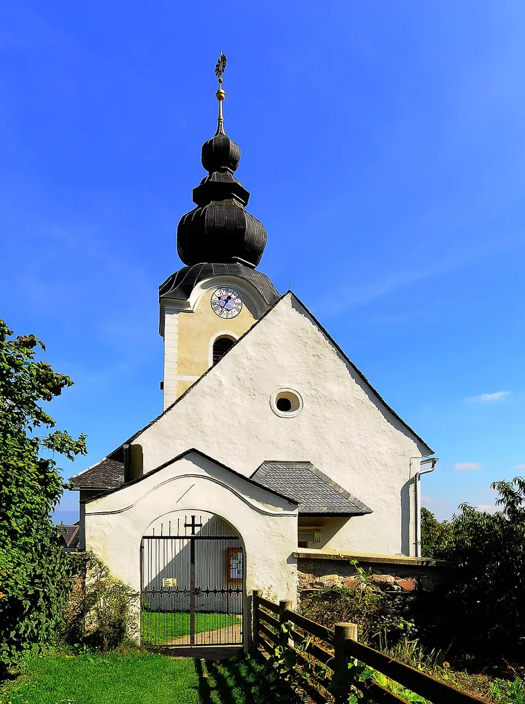 Parish church Saints Lambertus and Ulrich in Pörtschach am Berg, market town Maria Saal, district Klagenfurt Land, Carinthia, Austria, EU