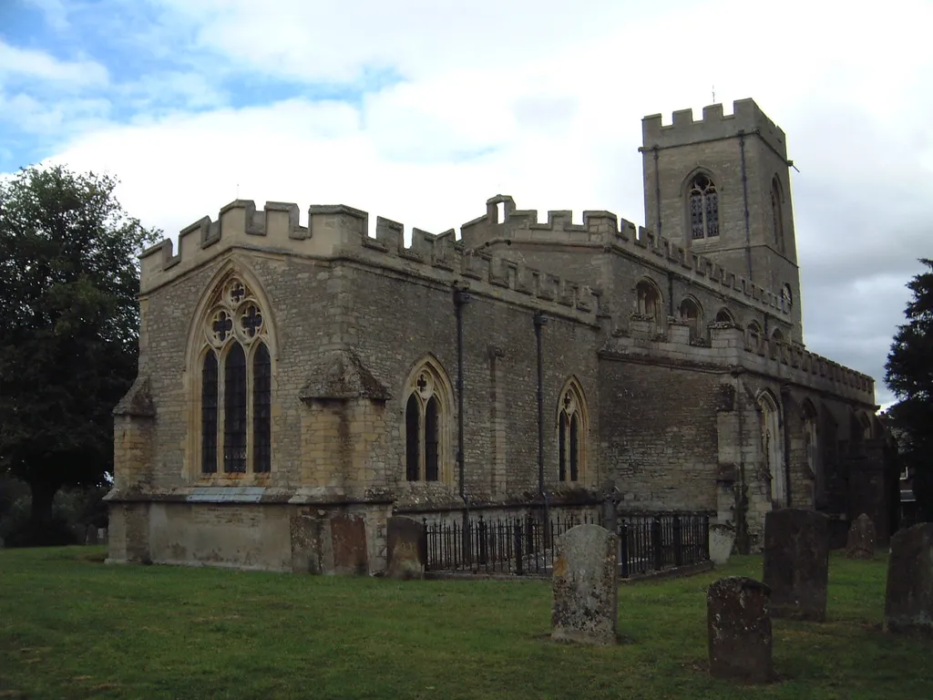 Photograph of the Church of St Firmin, North Crawley, Buckinghamshire.