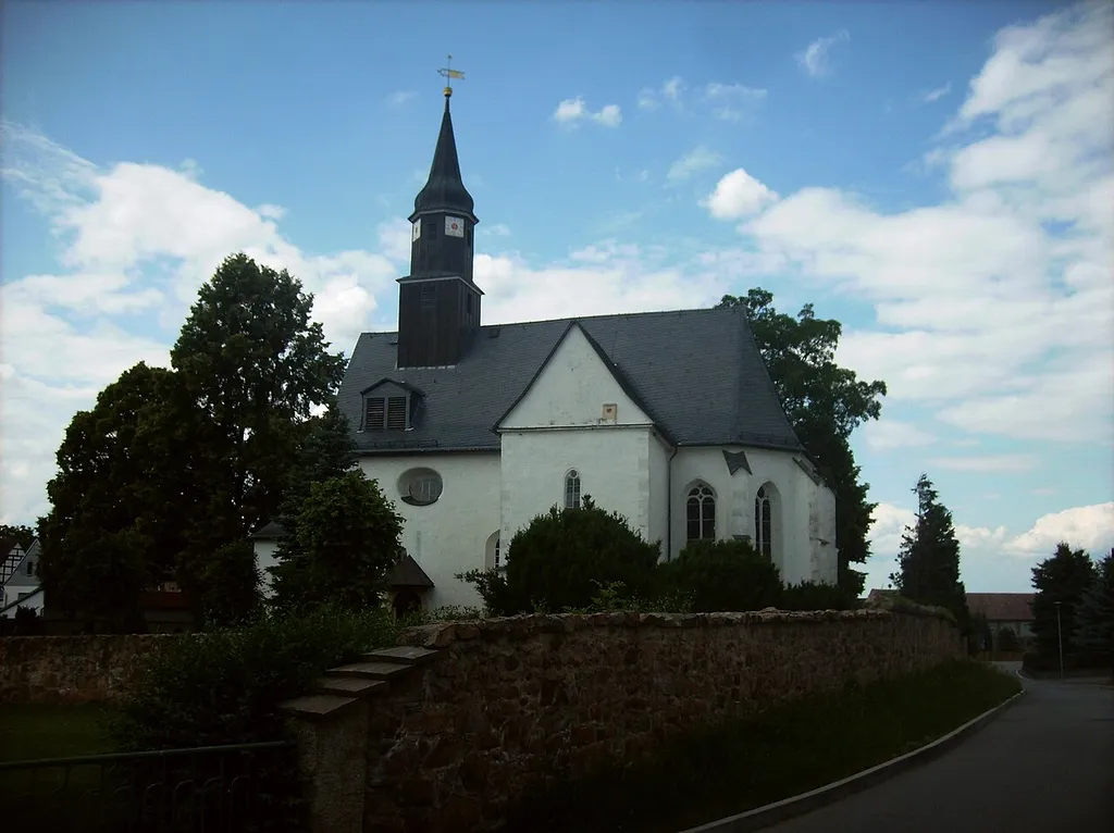 Church of the village of Eschefeld (Frohburg, Leipzig district, Saxony)