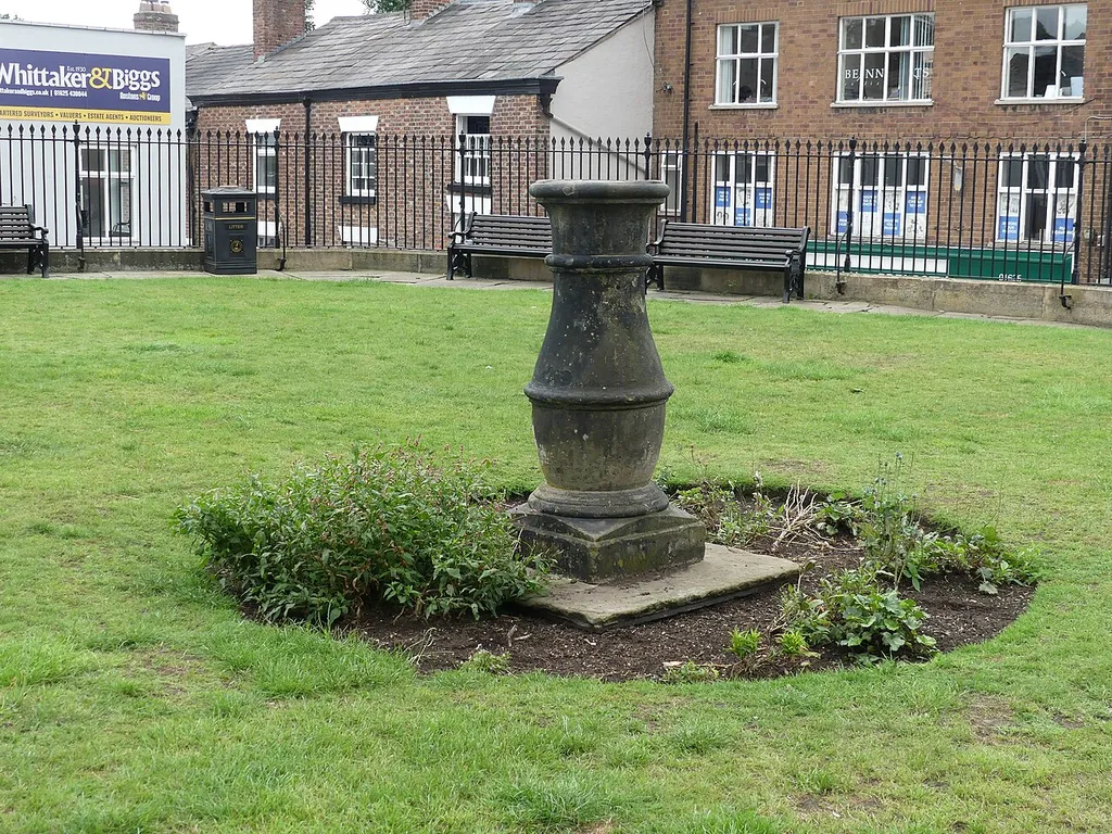 Sundial in churchyard of Church of St Michael: Grade II listed building in Macclesfield. .mw-parser-output .messagebox{margin:4px 0;width:auto;border-collapse:collapse;border:2px solid var(--border-color-progressive,#6485d1);background-color:var(--background-color-neutral-subtle,#fbfcff);color:var(--color-base,#202122);box-sizing:border-box;border-inline-start-width:8px}.mw-parser-output .messagebox.mbox-small{font-size:88%;line-height:1.25em}.mw-parser-output .mbox-warning,.mw-parser-output .mbox-speedy{border:2px solid var(--border-color-error,#b22222);background:var(--background-color-error-subtle,#ffdbdb);border-inline-start-width:8px}.mw-parser-output .mbox-serious,.mw-parser-output .mbox-delete,.mw-parser-output .mbox-stop{border:2px solid var(--border-color-error,#b22222);border-inline-start-width:8px}.mw-parser-output .mbox-issue,.mw-parser-output .mbox-content{border:2px solid #f28500;background:var(--background-color-warning-subtle,#ffe);border-inline-start-width:8px}.mw-parser-output .mbox-query,.mw-parser-output .mbox-style{border:2px solid #f4c430;background:var(--background-color-warning-subtle,#ffe);border-inline-start-width:8px}.mw-parser-output .mbox-shit{border:2px solid #960;border-inline-start-width:8px}.mw-parser-output .mbox-license{border:2px solid #88a;border-inline-start-width:initial}.mw-parser-output .mbox-legal{border:2px solid var(--border-color-notice,#666);background:var(--background-color-base,#fff);border-inline-start-width:8px}.mw-parser-output .mbox-honor{border:2px solid #ca3;background:var(--background-color-warning-subtle,#fcf4db);border-inline-start-width:8px}.mw-parser-output .mbox-growth{border:2px solid #8d4;background:var(--background-color-success-subtle,#d5fdf4);border-inline-start-width:8px}.mw-parser-output .mbox-move{border:2px solid #93c;border-inline-start-width:8px}.mw-parser-output .mbox-protection,.mw-parser-output .mbox-message{border:2px solid var(--border-color-base,#aaa);border-inline-start-width:8px}.mw-parse