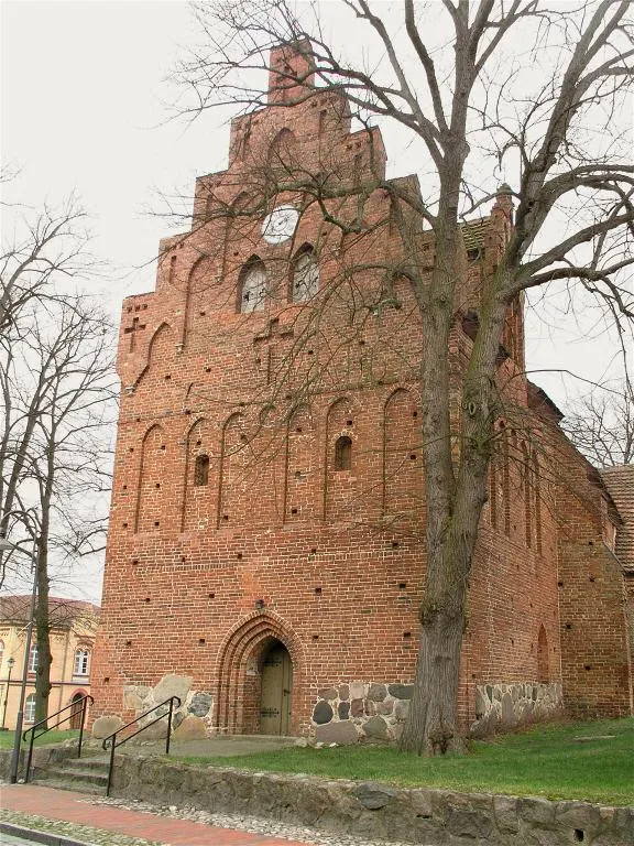 Brüel, Mecklenburg, Germany: church, photo 2007