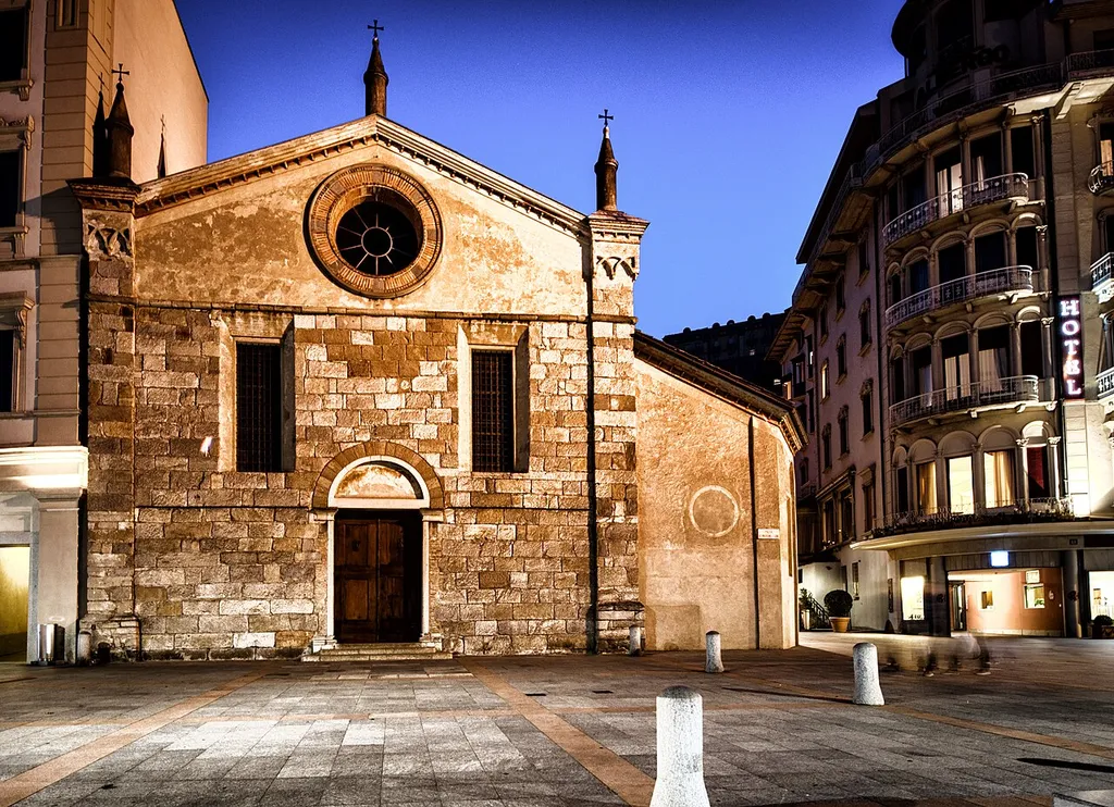 Church Santa Maria degli Angioli in Lugano