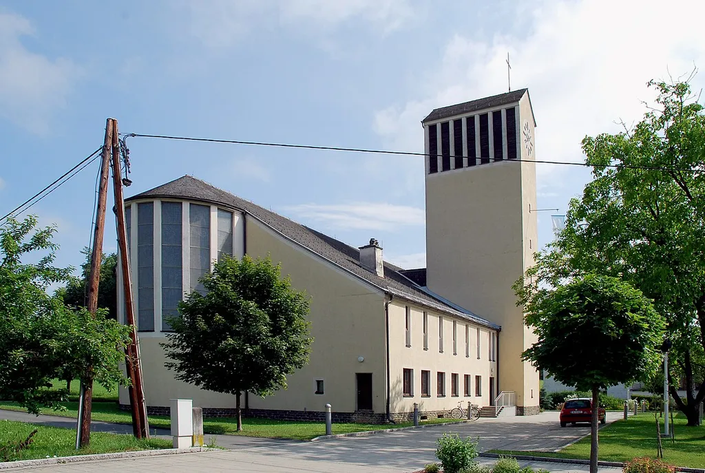 Pölfing-Brunn, Gemeindeteil Brunn, Steiermark, Österreich: Pfarrkirche St. Maria in Brunn This media shows the protected monument with ObjektID 3602 in Austria. (Commons, de, Wikidata)